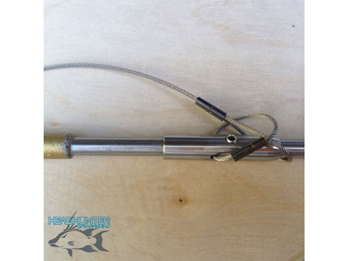 Speargun Shooting Shaft -Nothed Stainless Steel - 6mm Threaded Tip