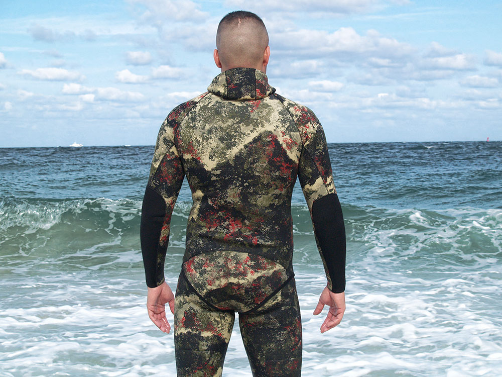 Details about   Spearfishing Wetsuit Speardiver Reef 3mm 5mm 7mm freediving 2 piece open cell 