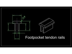 Foot Pocket Fin Rail