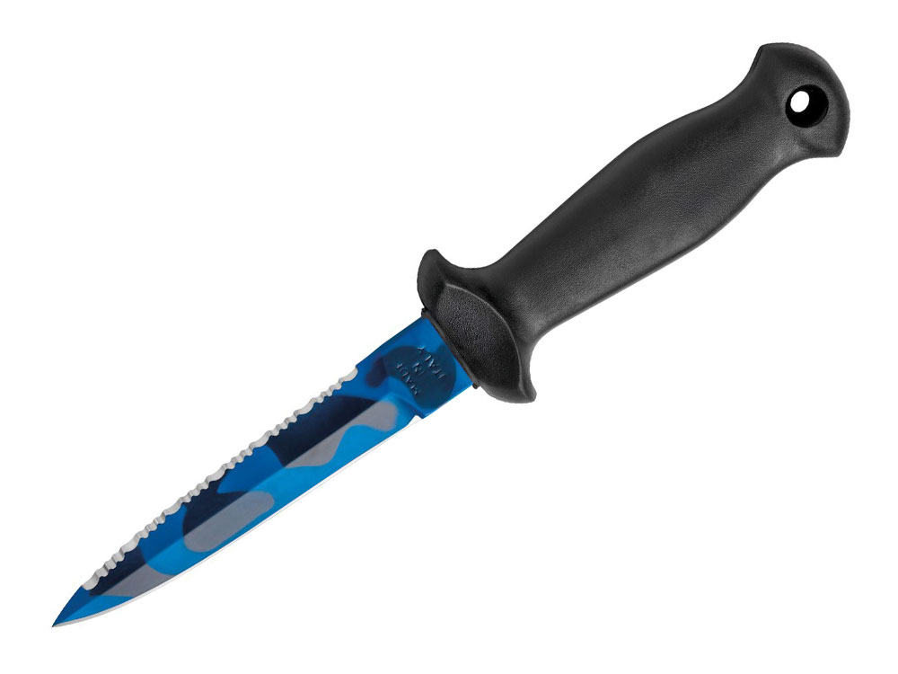 Speardiver Blue Camo Spearfishing Knife