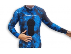 Speardiver Azure Spearfishing Rash Guard