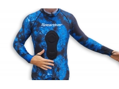 Speardiver Azure Spearfishing Rash Guard