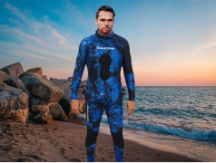 Speardiver Azure Spearfishing Rash Guard
