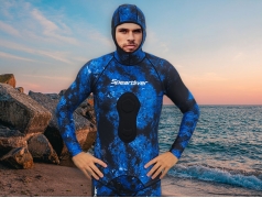 Speardiver Azure Spearfishing Rash Guard