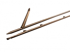 Cressi Kraken Inox Finned Shafts Speargun Spears 6.5mm 7mm
