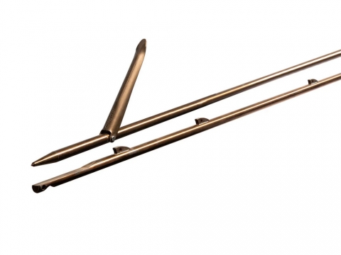 Cressi Kraken Inox Finned Shafts Speargun Spears 6.5mm 7mm