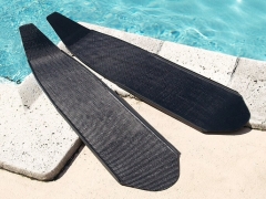 Pair of fins 820B4C5 with custom footpocket - Second-choice - Freediving,  constant weight, spearfishing